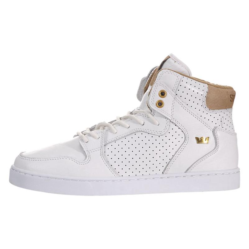 Zapatillas Altas Supra Argentina Hombre - VAIDER LX Blancas (TBMHQ-5234)